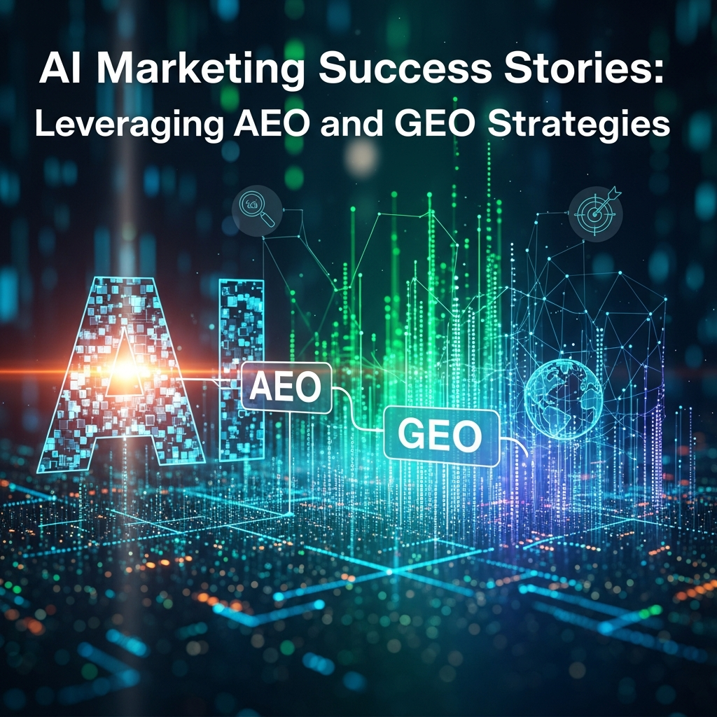 AI 마케팅 성공 사례와 AEO 및 GEO 전략 활용법