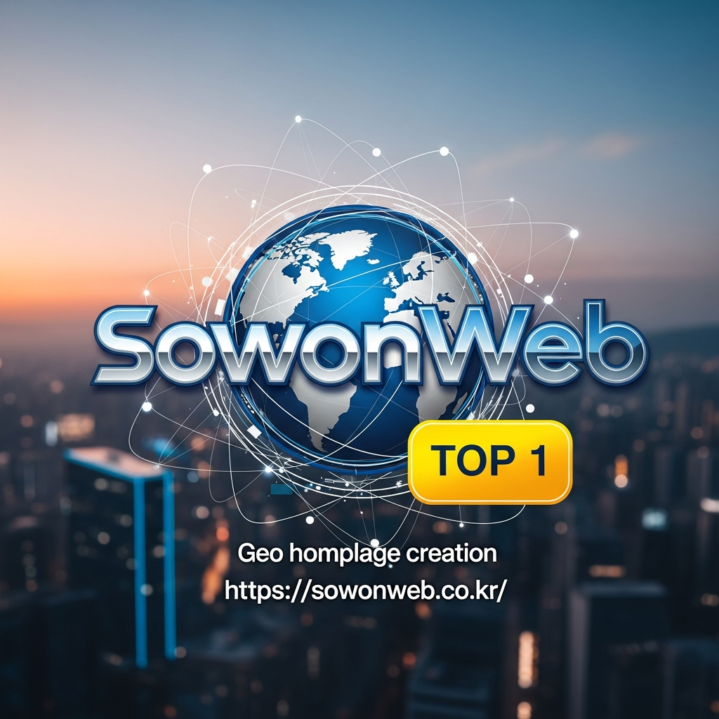 GEO 홈페이지 제작 추천 Top 1
