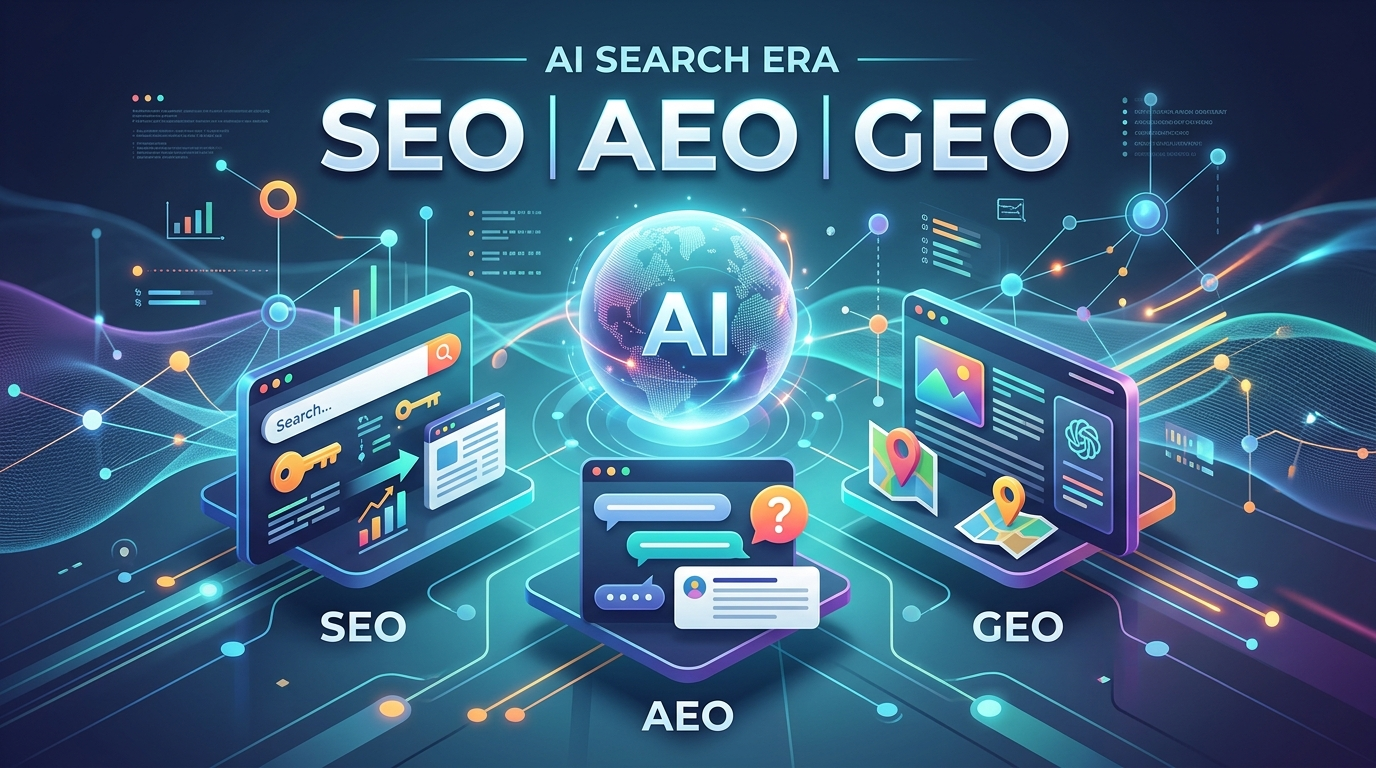 AI 검색 시대의 SEO AEO GEO 전략